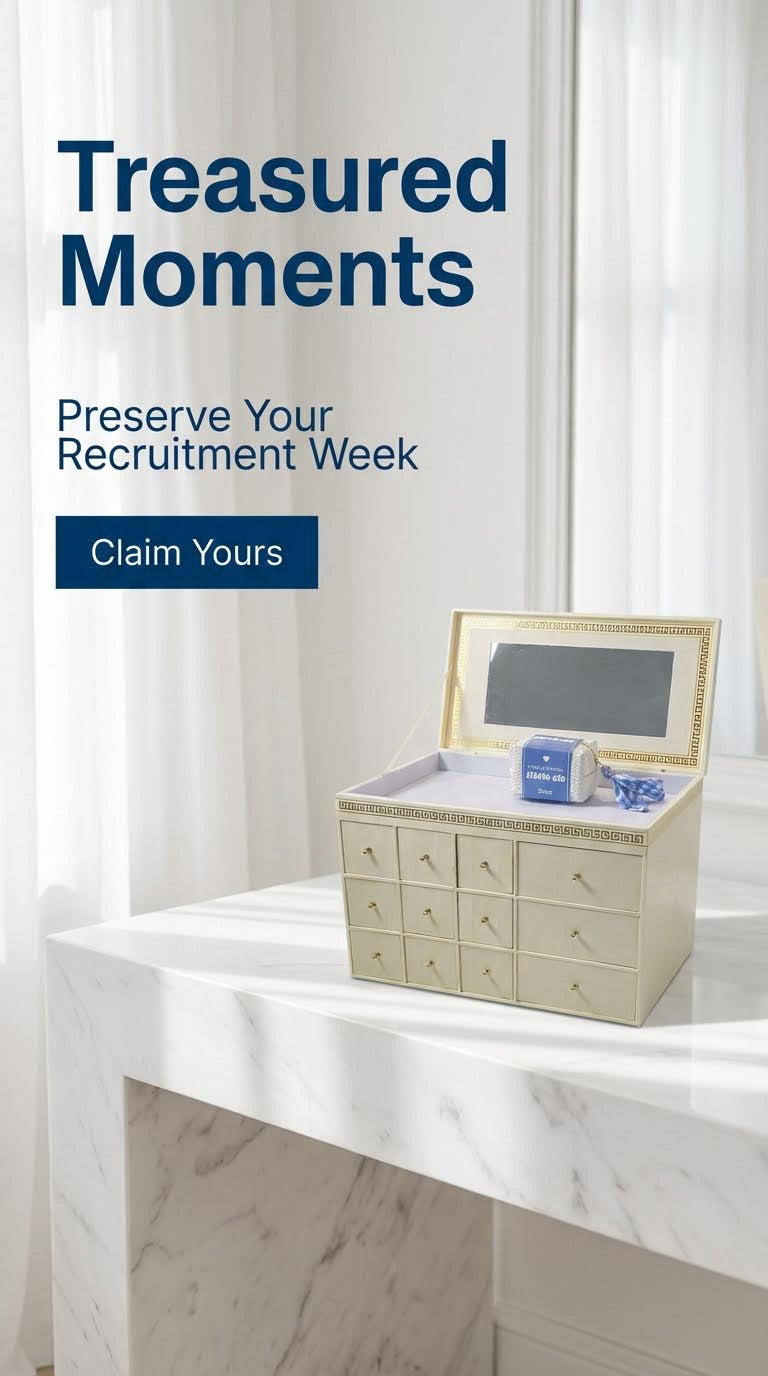 Preorder now - 2026 Rush Box - Grace. Glamour. Go Greek - Limited to only 500