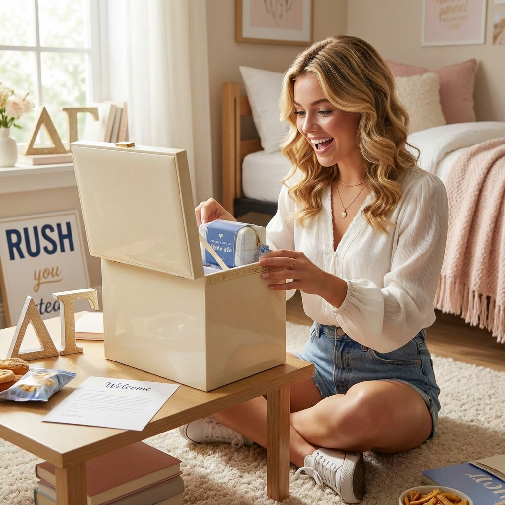 Preorder now - 2026 Rush Box - Grace. Glamour. Go Greek - Limited to only 500