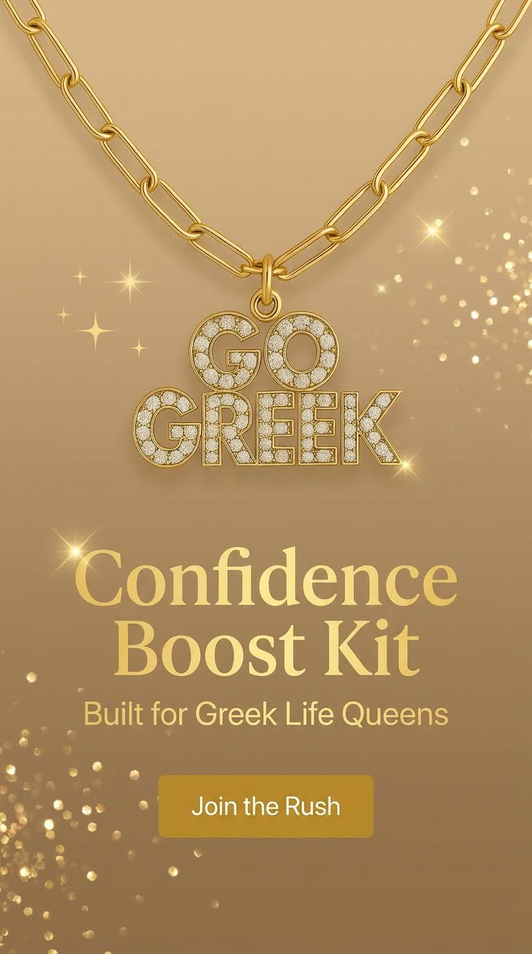 Preorder now - 2026 Rush Box - Grace. Glamour. Go Greek - Limited to only 500