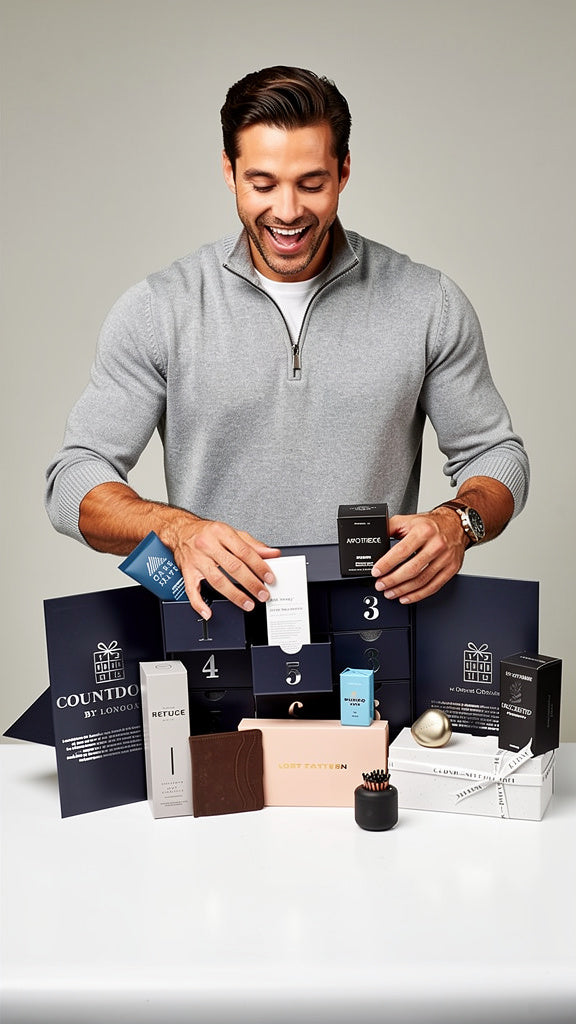 Pre-order now Men's Celebration Box - coming early 2026