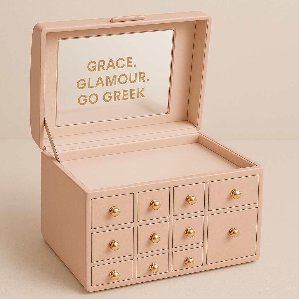 Coming Spring 2026 Rush Box - Grace. Glamour. Go Greek